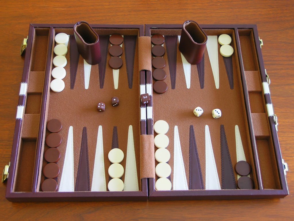 Jeu de backgammon
